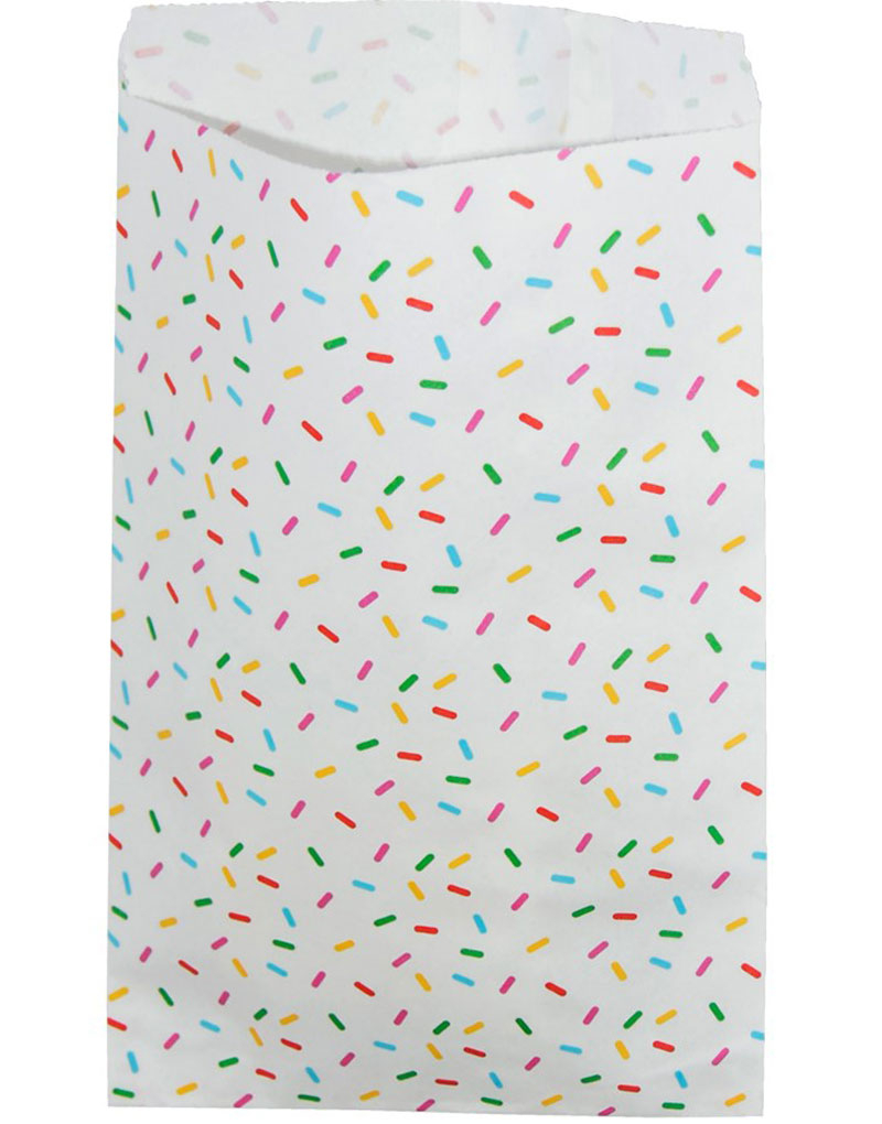 8 stk Tutti Frutti Godtepose i Papir 23x15,5 cm