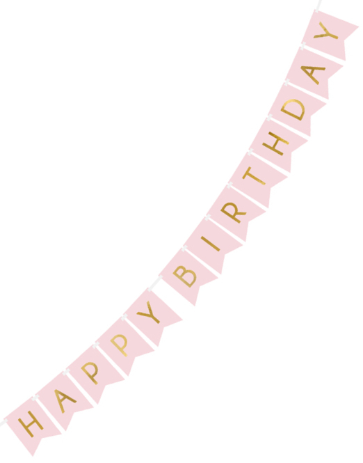 Happy Birthday Banner - 15x175 cm