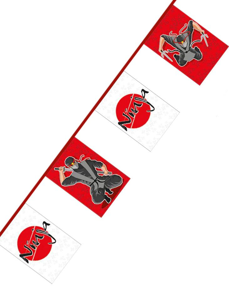 Ninja Banner 3 meter - Ninjafest