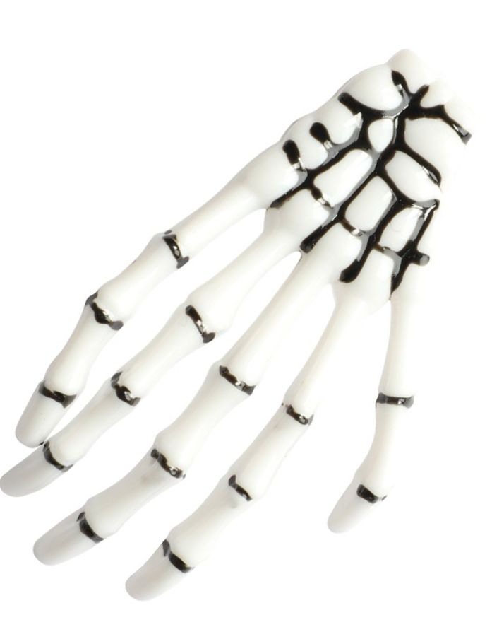 Skjeletthånd Hårklype