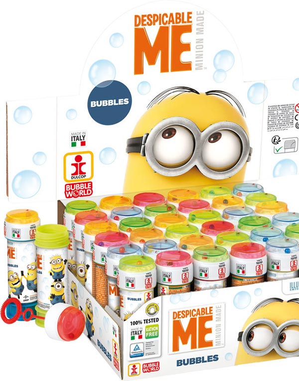 36 stk Minions Såpebobler