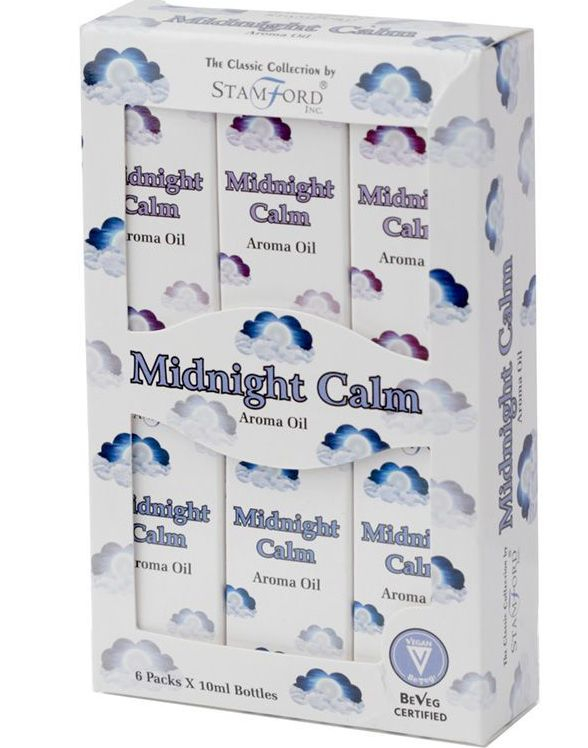 6-Pack Stamford Midnight Calm Aromaolje 60 ml