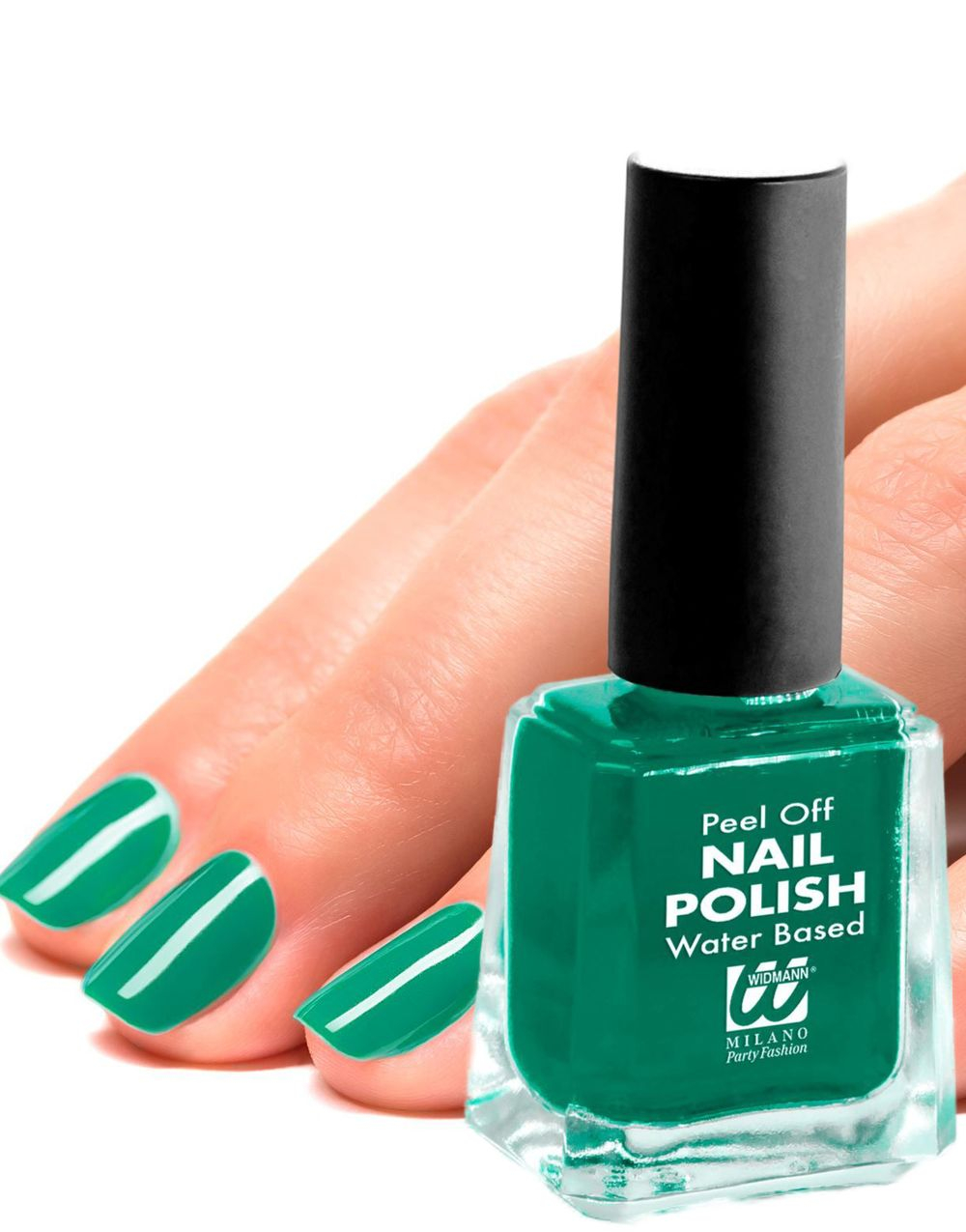 Grønn Neglelakk - Vannbasert 