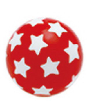 Stjernenatt - Rød Akrylkule