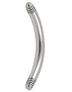 Banan Stang Blank - 1,6 mm tykk x 10 mm lang Stålstang