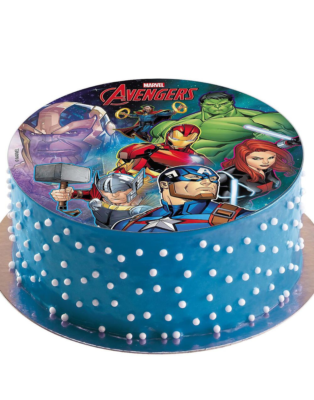 Kakebilde med Marvel Avengers Motiv