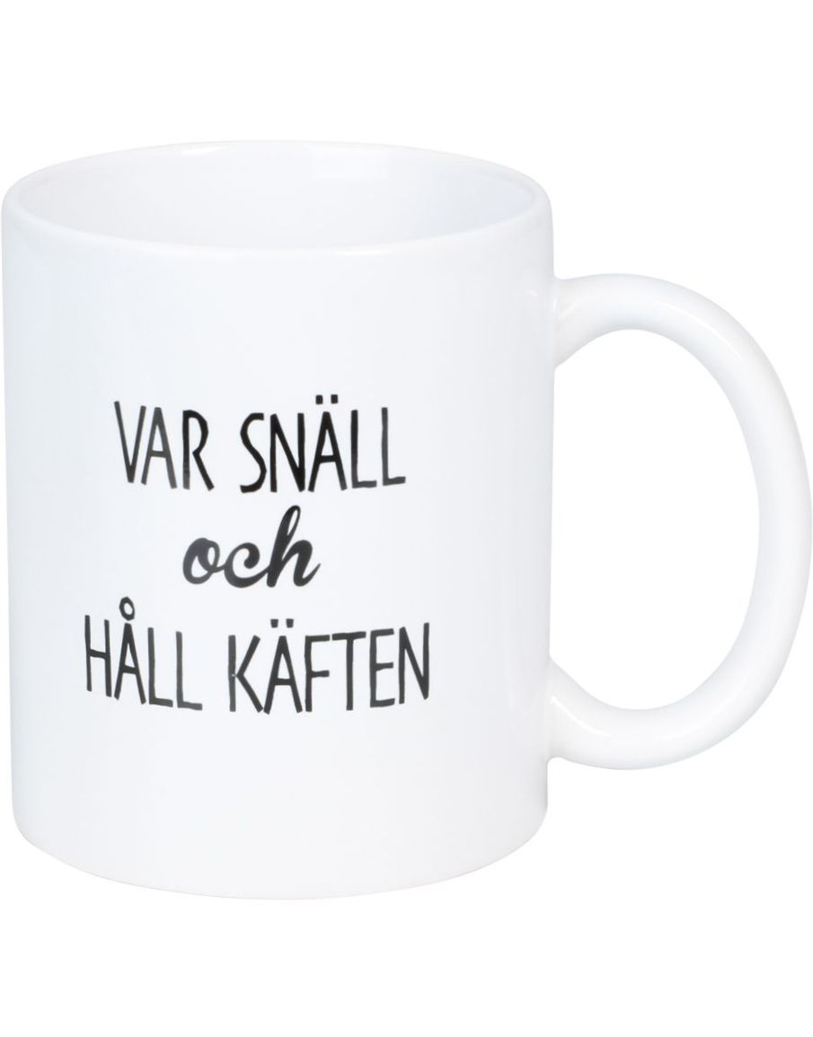 Funny Mug - Hold Kjeften