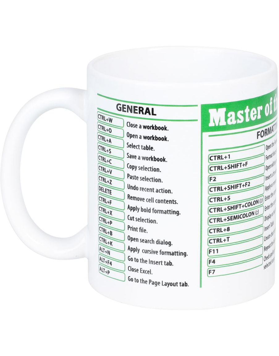 Funny Mug - Excel Master of the Sheets Kopp