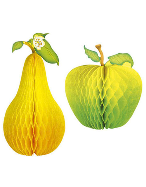 Eple & Pære Honeycomb - 21 cm