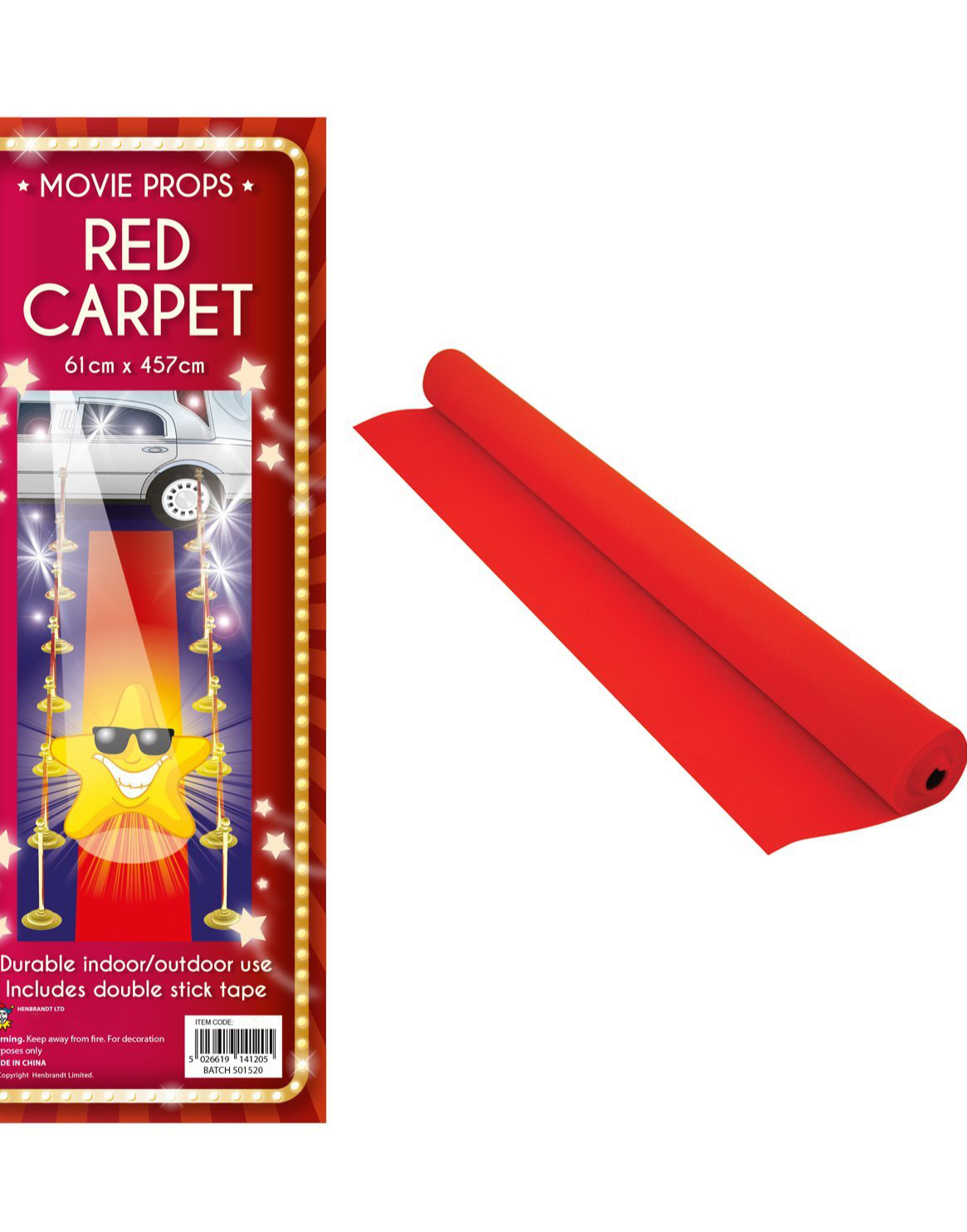 Rød Løper 457x61 cm