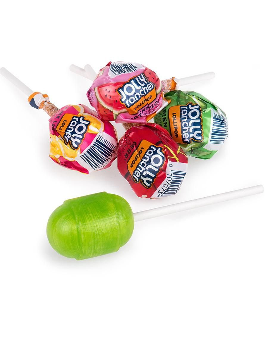 Jolly Rancher Lollies - Assorterte store Kjærligheter i 4 Smaker (USA Import)