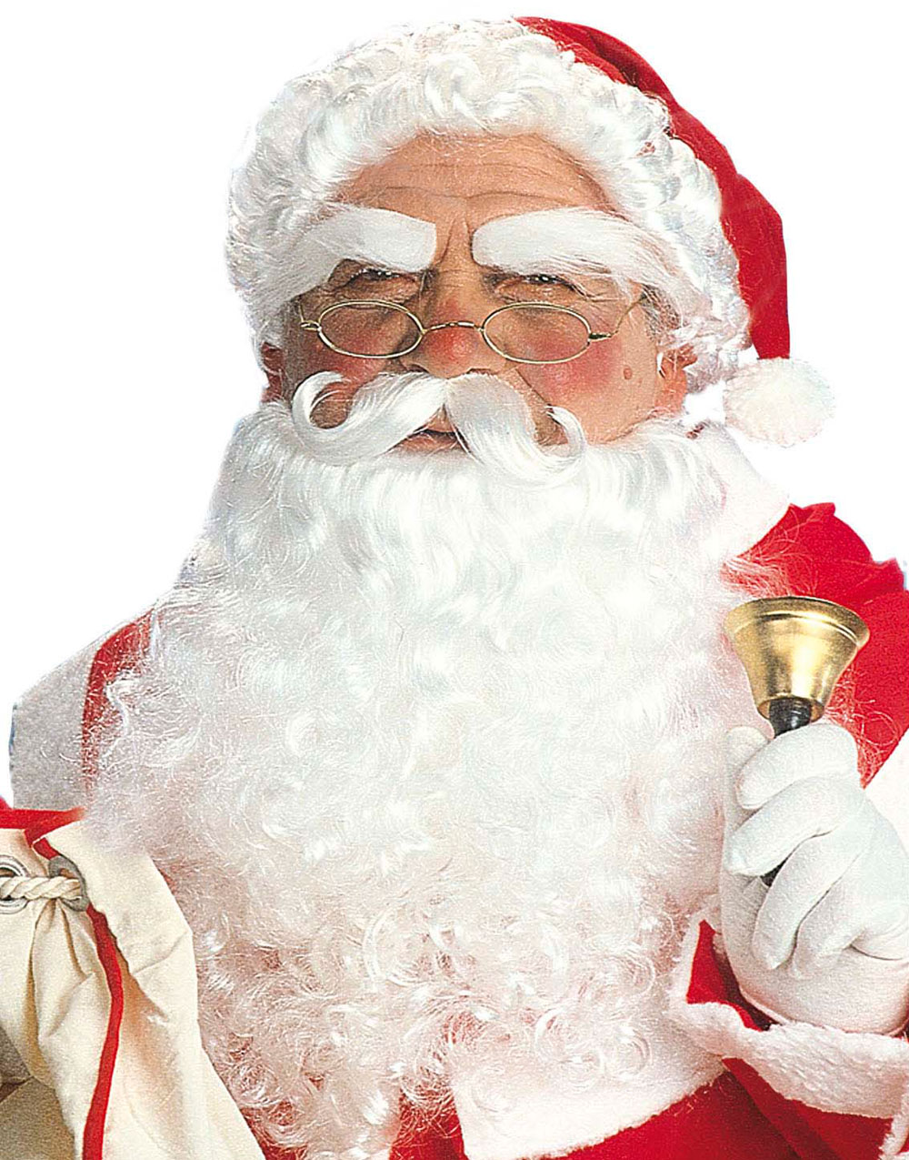 Nisse Sett m/Hår & Lue - 4 Deler