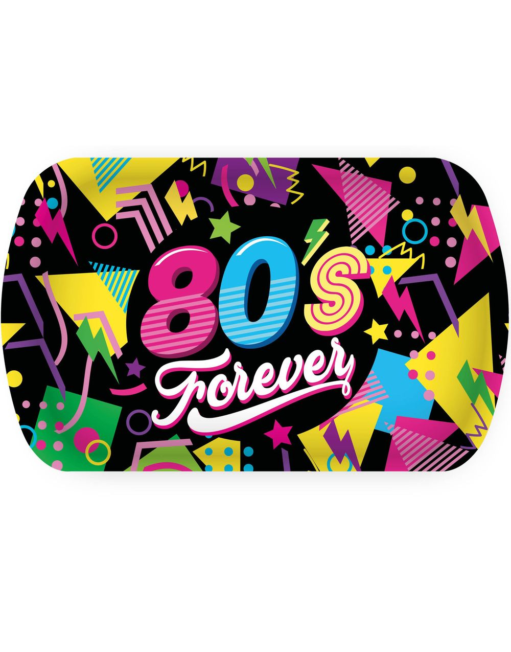 80's Forever Serveringsfat i Hardplast 39x24 cm