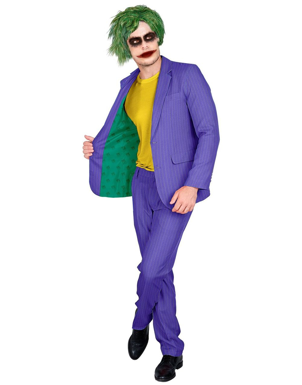 The Joker Inspirert Lilla Kostymedress