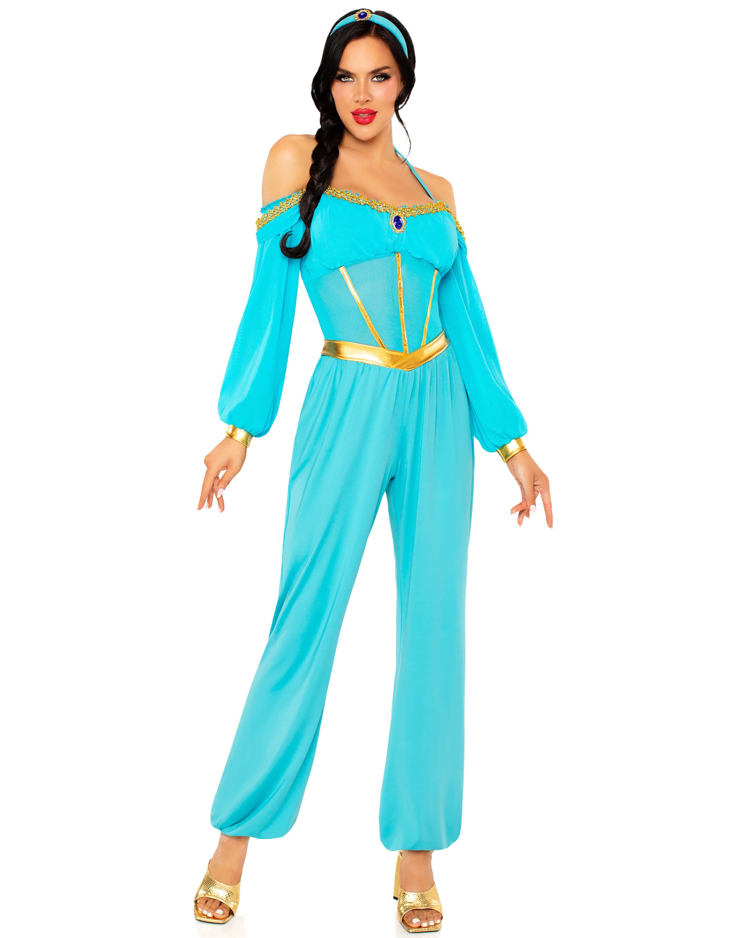 Ørkenens Prinsesse - Jasmin Inspirert Kostyme