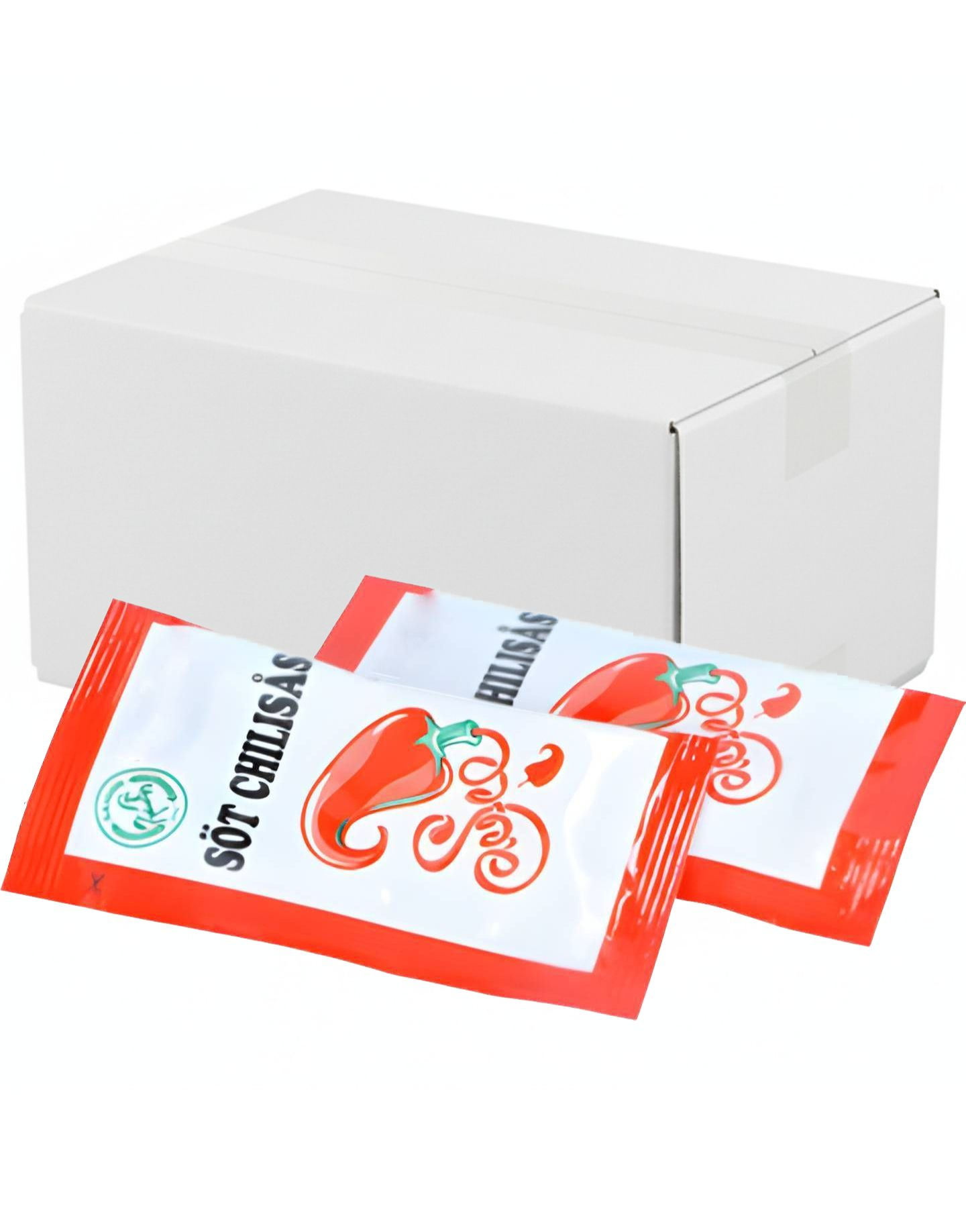 100 stk Premium Sweet Chili/Søt Chilisaus i Porsjonspakker 1 kg