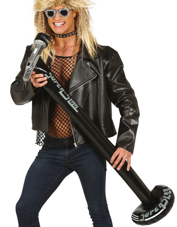 Stående Oppblåsbar Mikrofon - 115 cm