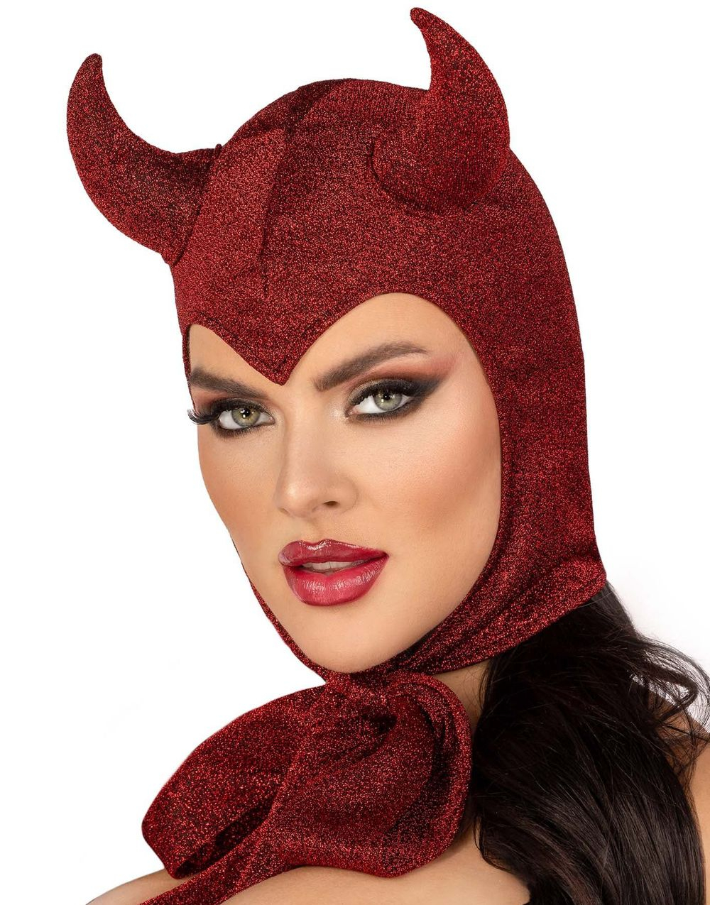 Forførende Vintage Djevel Bondekyse med Horn