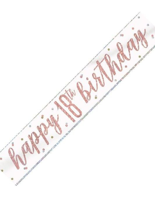 2,7 Meter Hvit og Rosegull 