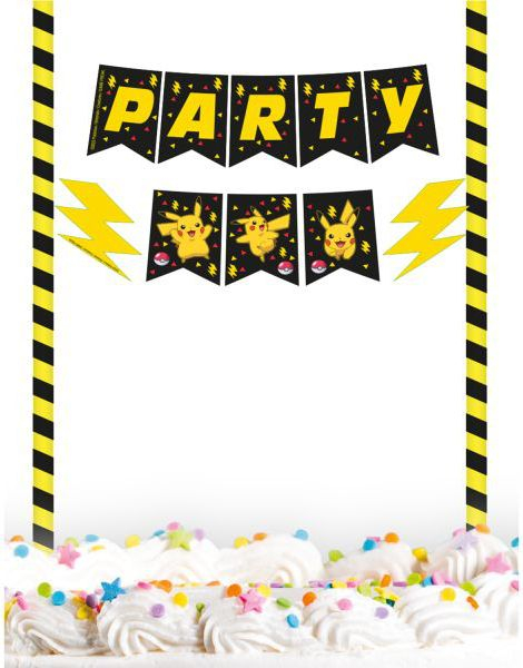 Kakedekorasjon - Pokemon Party 19 x 25 cm