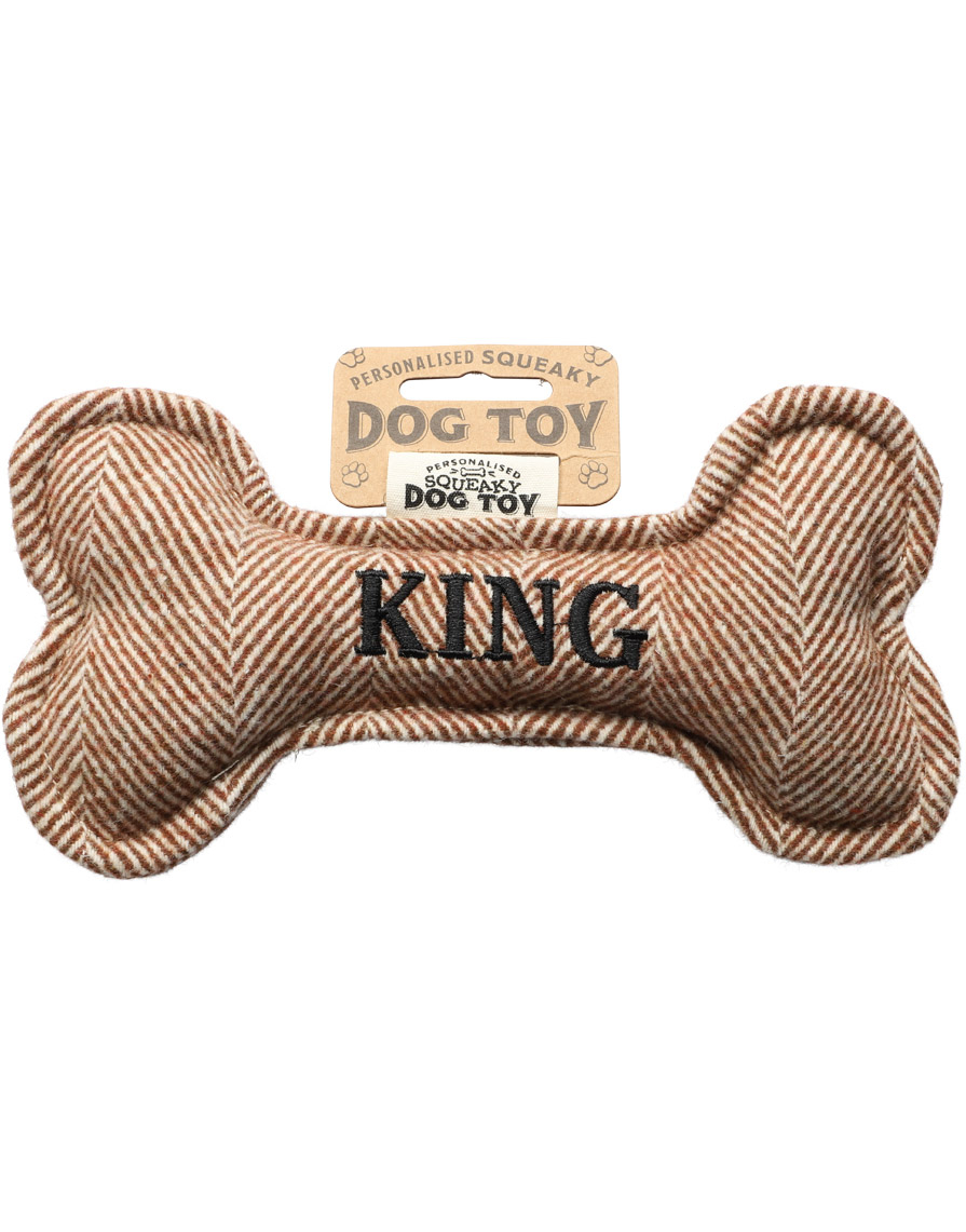 King - Leketøy for Hund med Lyd - 20 cm