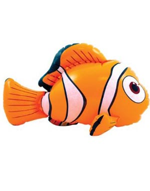 Oppblåsbar Nemo Klovnefisk 45 cm