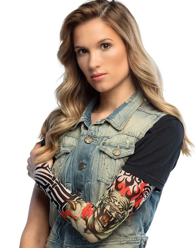 Falsk Tattoo Sleeve - Tribal Tiger