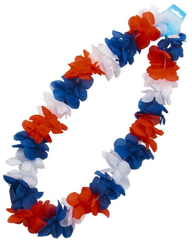 Rød, Hvit og Blå Hawaiikrans