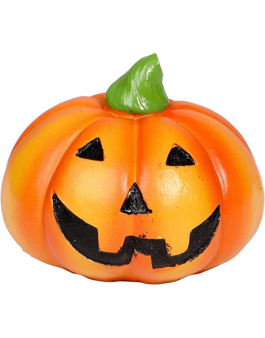 Smilende Gresskar Figur 8x8 cm