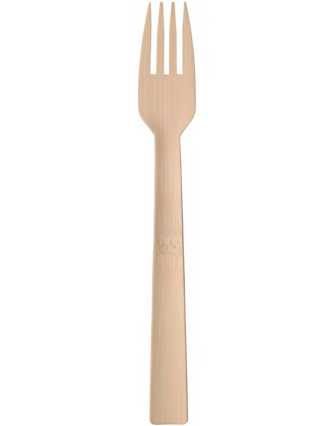 50 stk Miljøvennlige Gafler i Bambus 17 cm