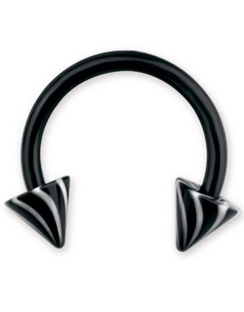 Storm Black - 1,2 x 10 mm Øyenbrynspiercing