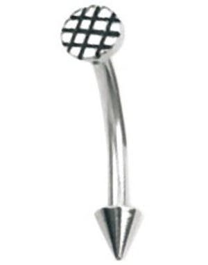 Spiker - 1.2 x 8 mm Øyenbrynspiercing
