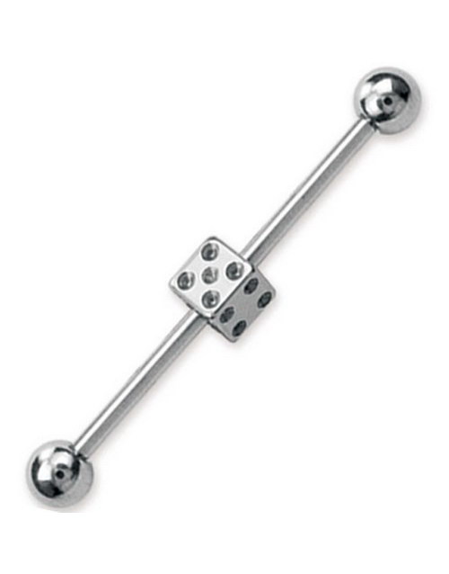 Ørebarbell med Terning