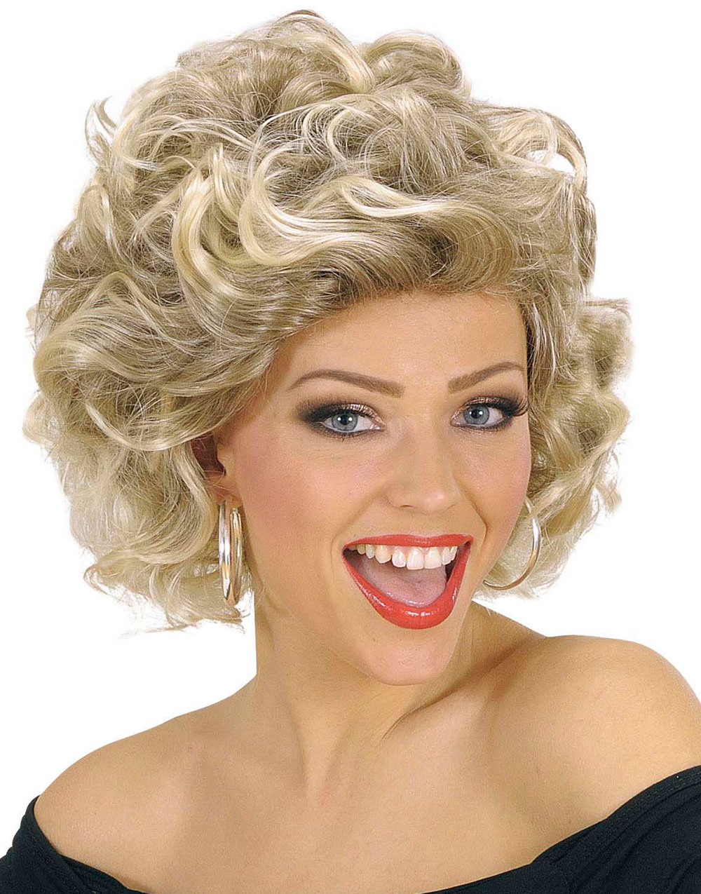 Bilde av Grease Babe - Blond Parykk