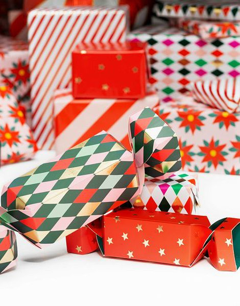 2 stk. Godteriformet Gaveesker