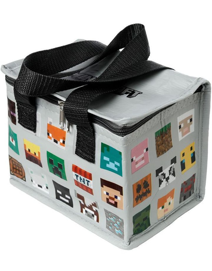 Minecraft Lunsjbag / Kjølebag 16x21 cm