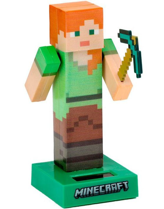 Bilde av Minecraft Alex - Dansende Solcellefigur 12,5 Cm