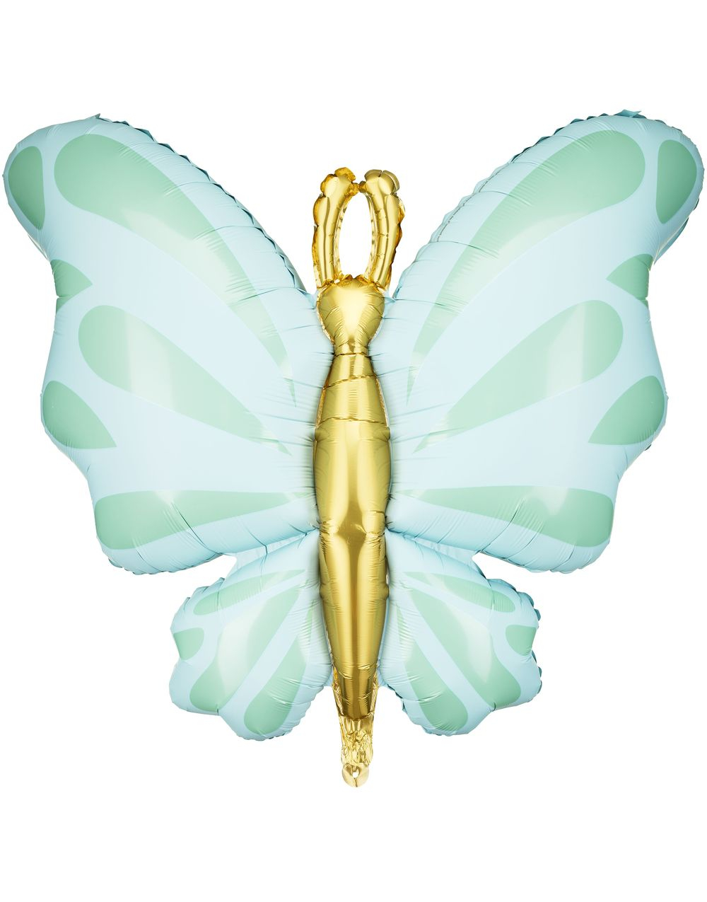 Sommerfugl Grønn/Mint - Folieballong 69x69 cm