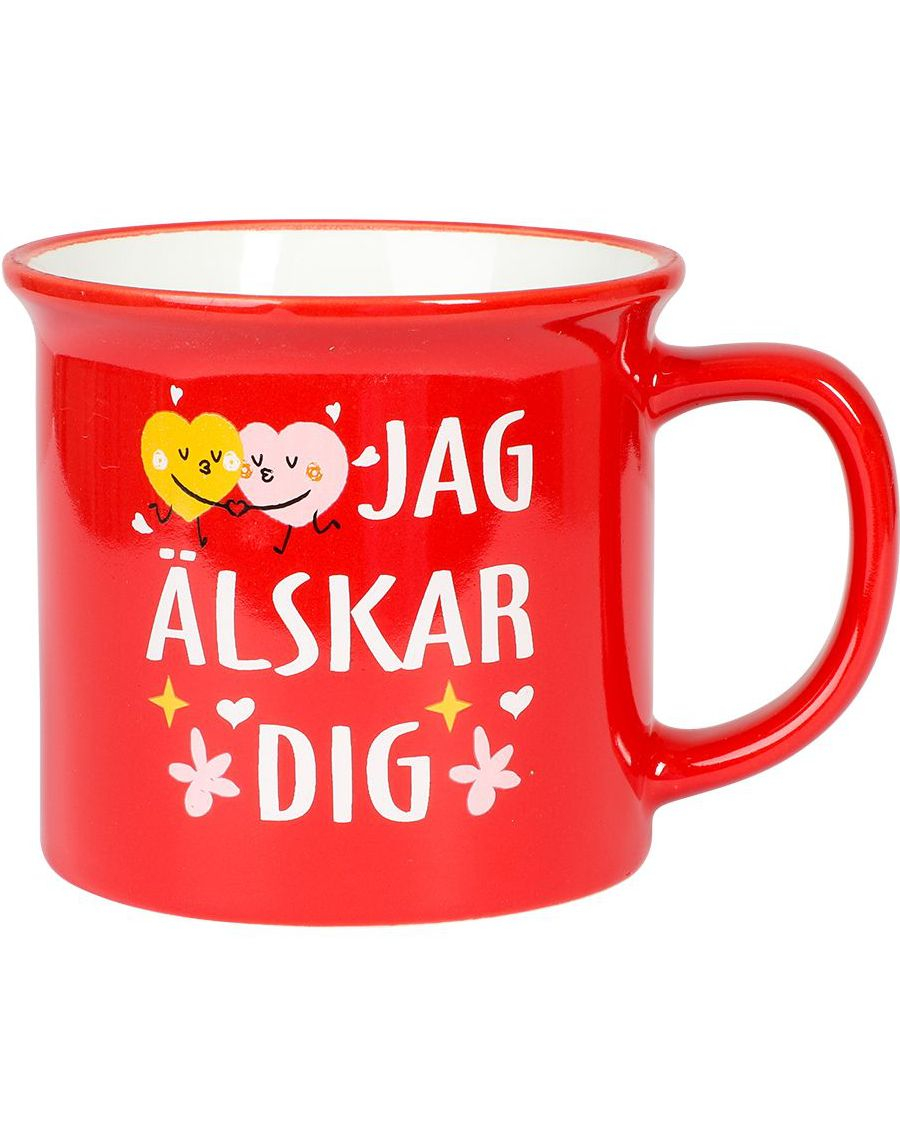 Happy Mug -Jeg Elsker Deg