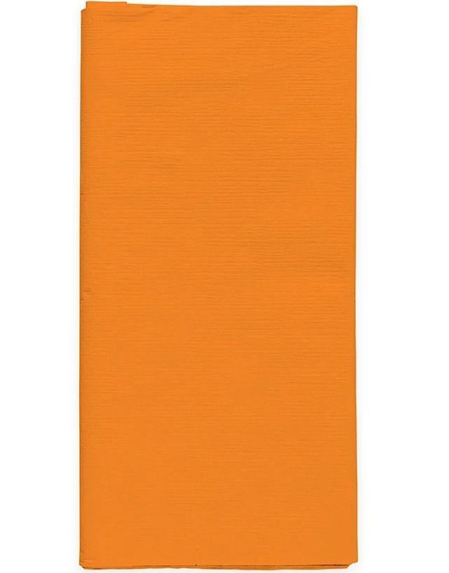 Oransje Papirduk 120x180 cm