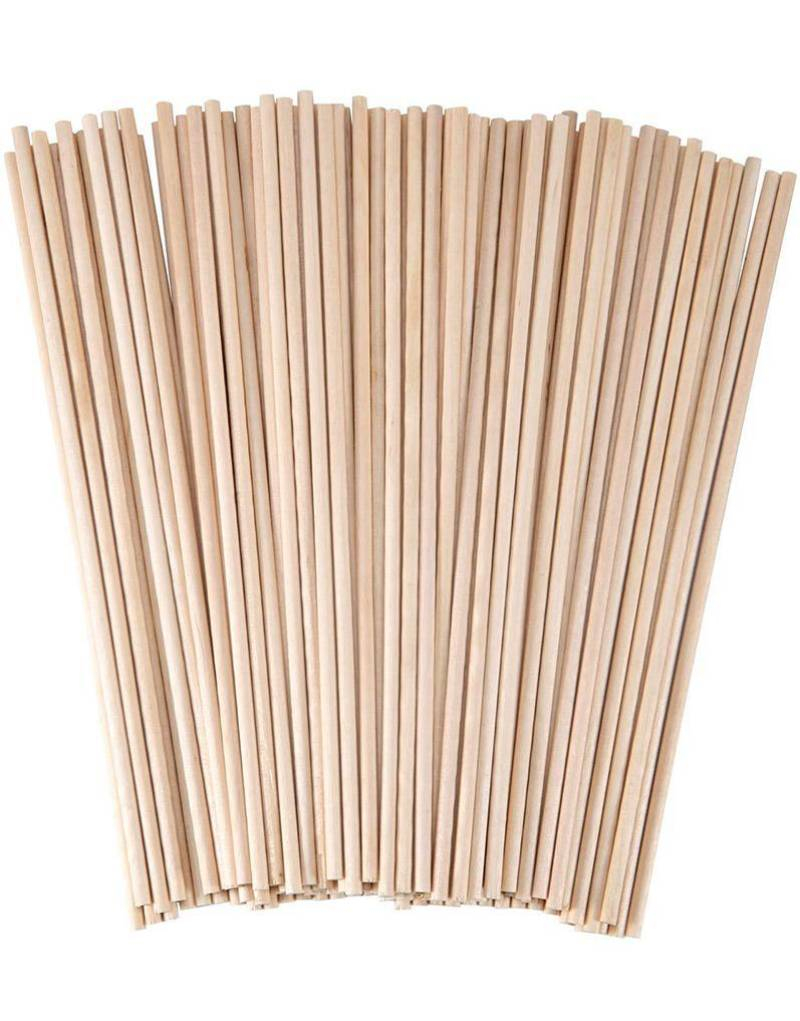 50 stk Sugerør i Bambus 20 cm