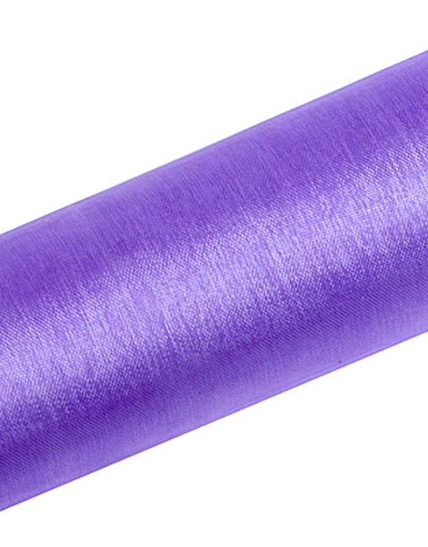 LYS LILLA Gjennomsiktig Organzaløper 16 cm x 9 meter