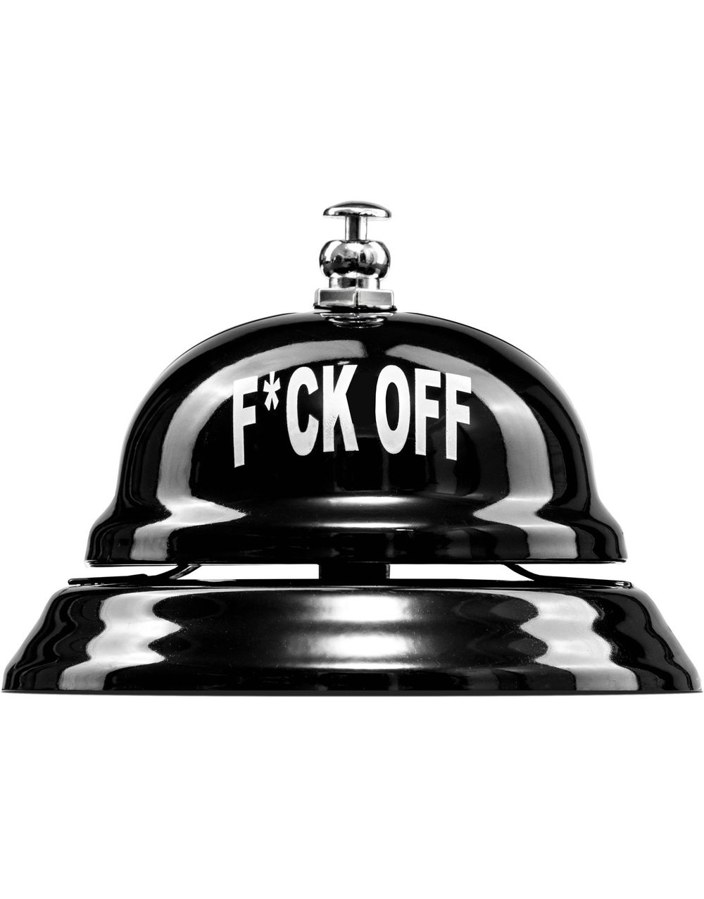 F#CK OFF - Svart Ringebjelle