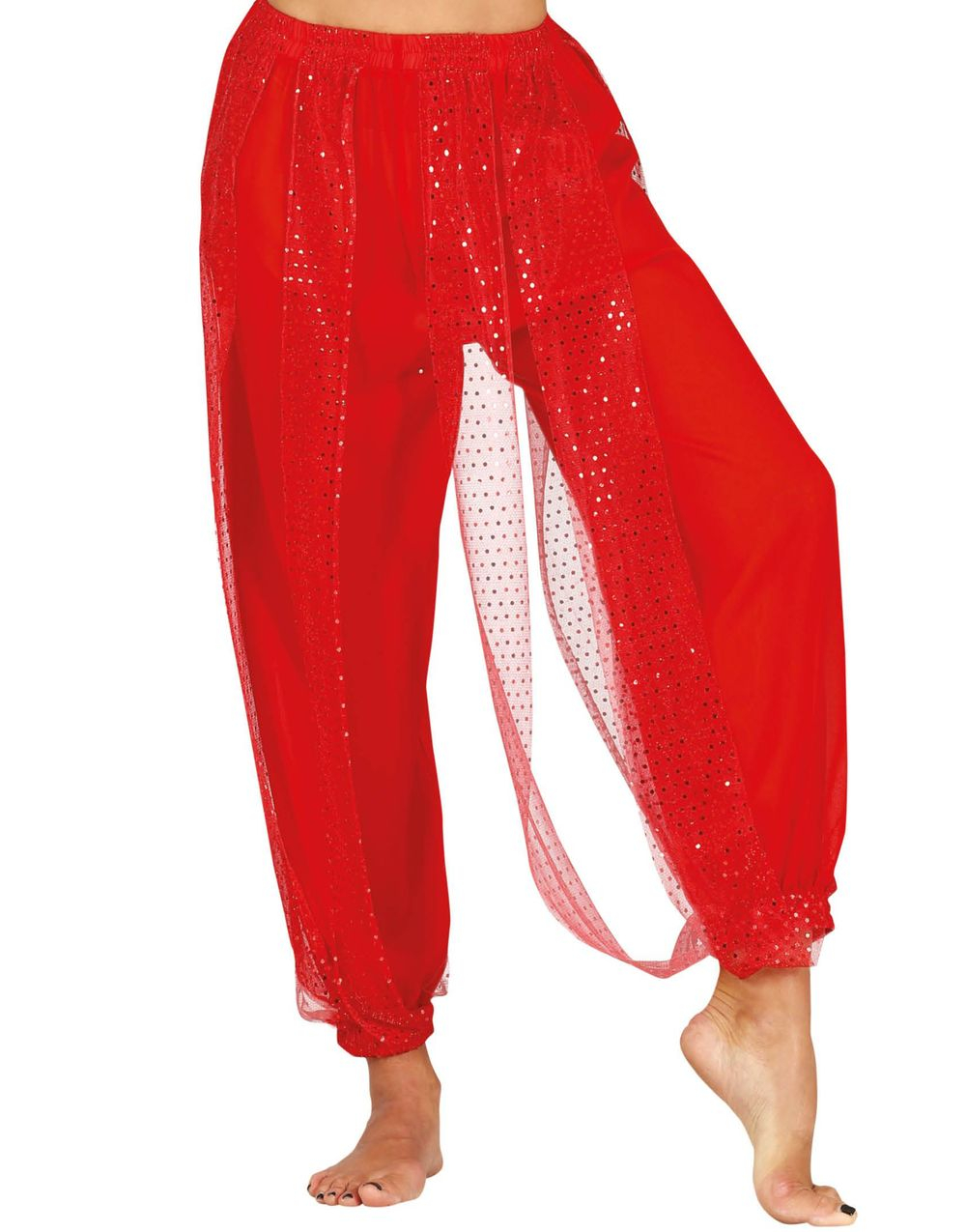 Haremets Magedanser Rød Bukse