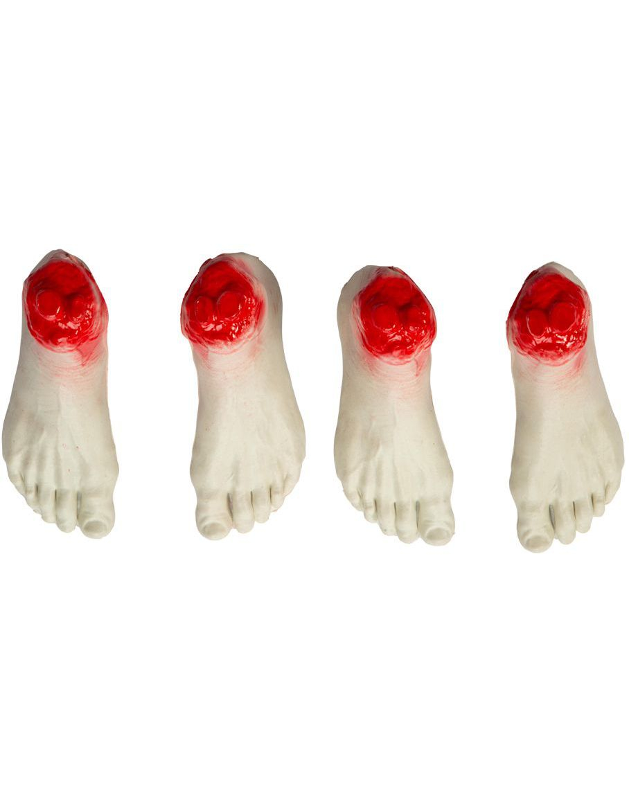 Blodig Avkappete Føtter 4 stk