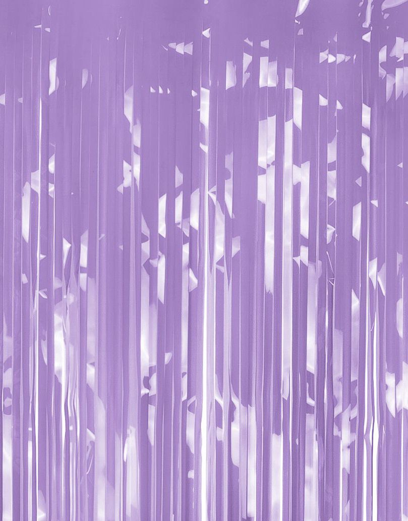 Lys Lilla Partygardin/Glittergardin 100x200 cm