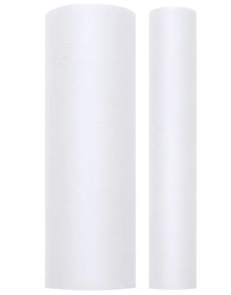 HVIT Tyll på Rull 15 cm x 9 meter