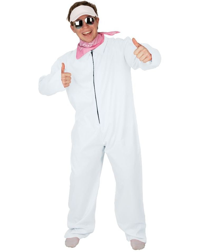 Hvitt After-ski Kostyme - Onesize