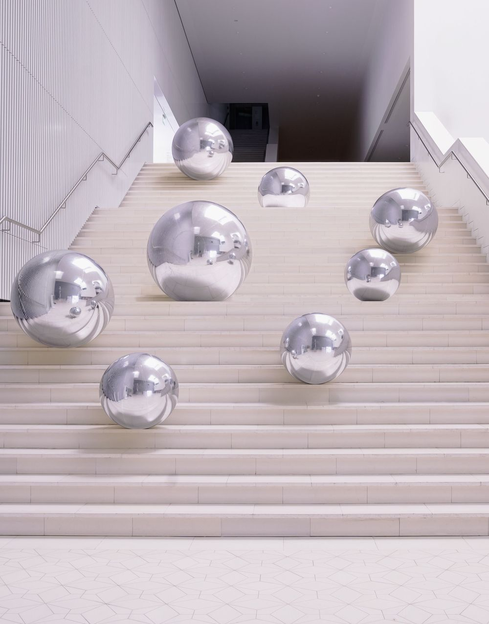 Kjempe Stor Spektakulær Oppblåsbar Speilkule 90 cm