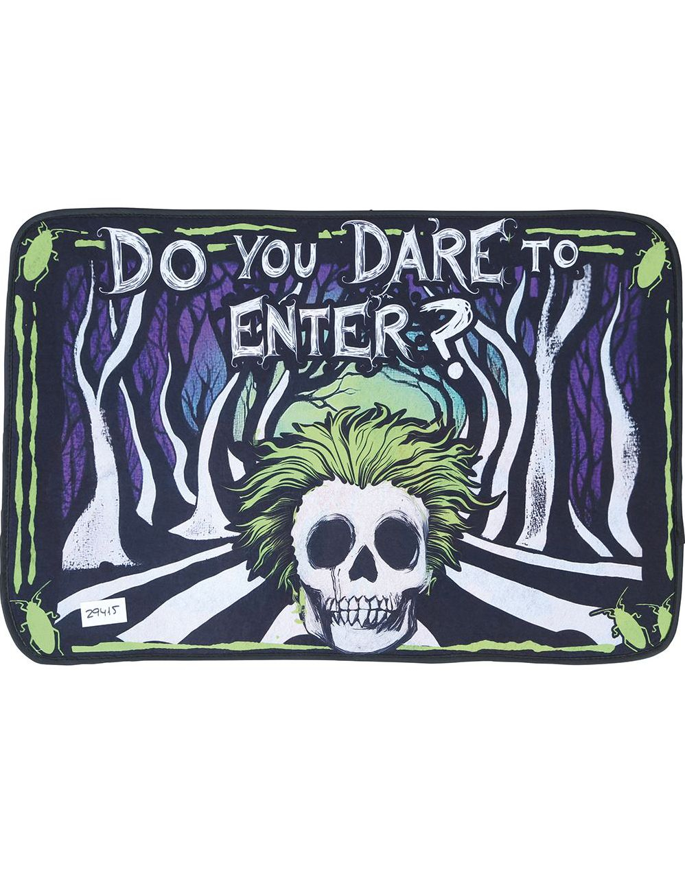 Beetlejuice Inspirert Dørmatte - 60×40 cm